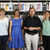 Die Gruppe der Kolleg*innen aus Frankreich vor einem großen Bücherregal.