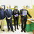 v.l. Roman Korge, Firma Power; Max Reinhard Hegewald, Firma Power, Uta Marbach, Stadtbezirksamt Plauen, Roman Rabe, Bibliothekarischer Fachdirektor
