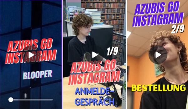 Bildercollage Videosequenzen