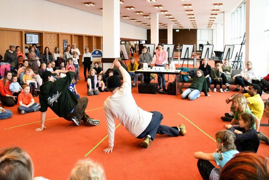 Motion Composer in der Zentralbibliothek