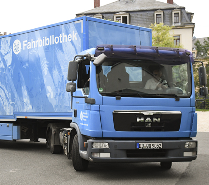 Fahrbibliothek: Ausfall Haltestelle Trachau