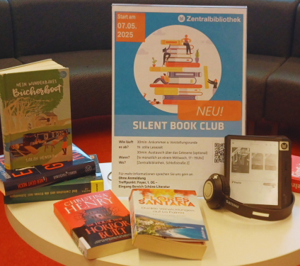 Neuer Lesekreis: Silent Book Club