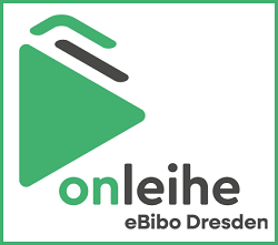 Grünes Logo der Onleihe