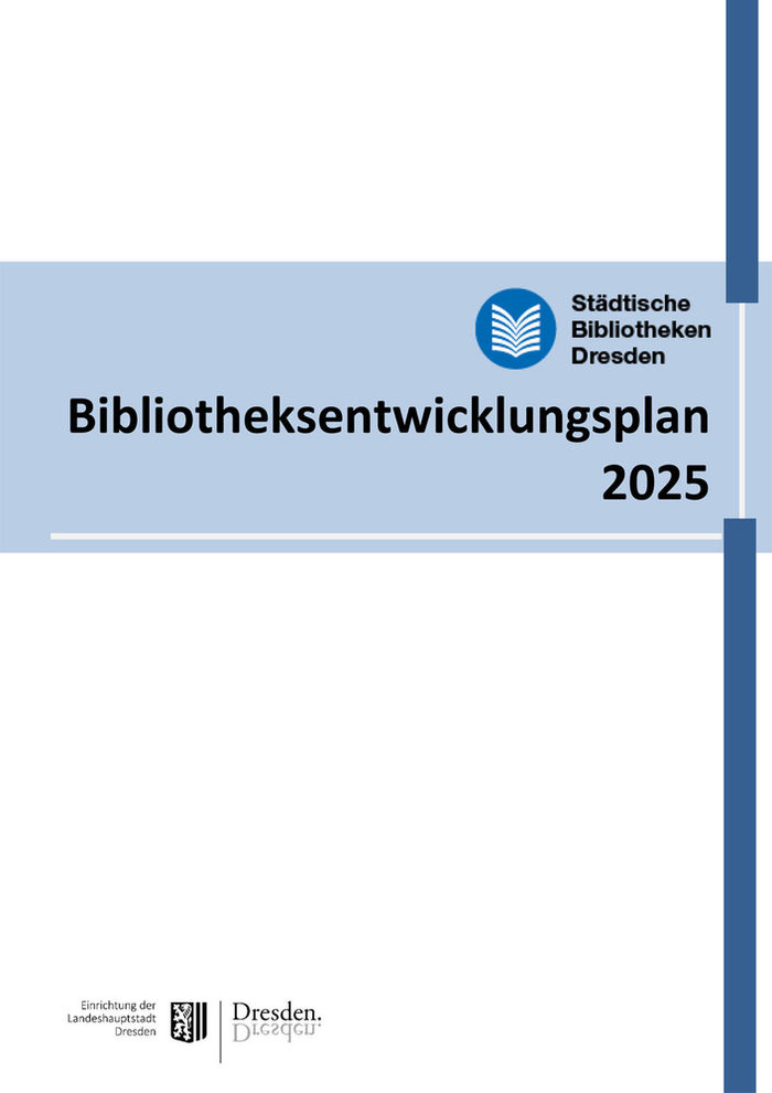 Titelseite Bibliotheksentwicklungsplan 2025