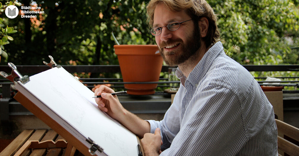 Foto des Illustrators Sebastian Meschenmoser