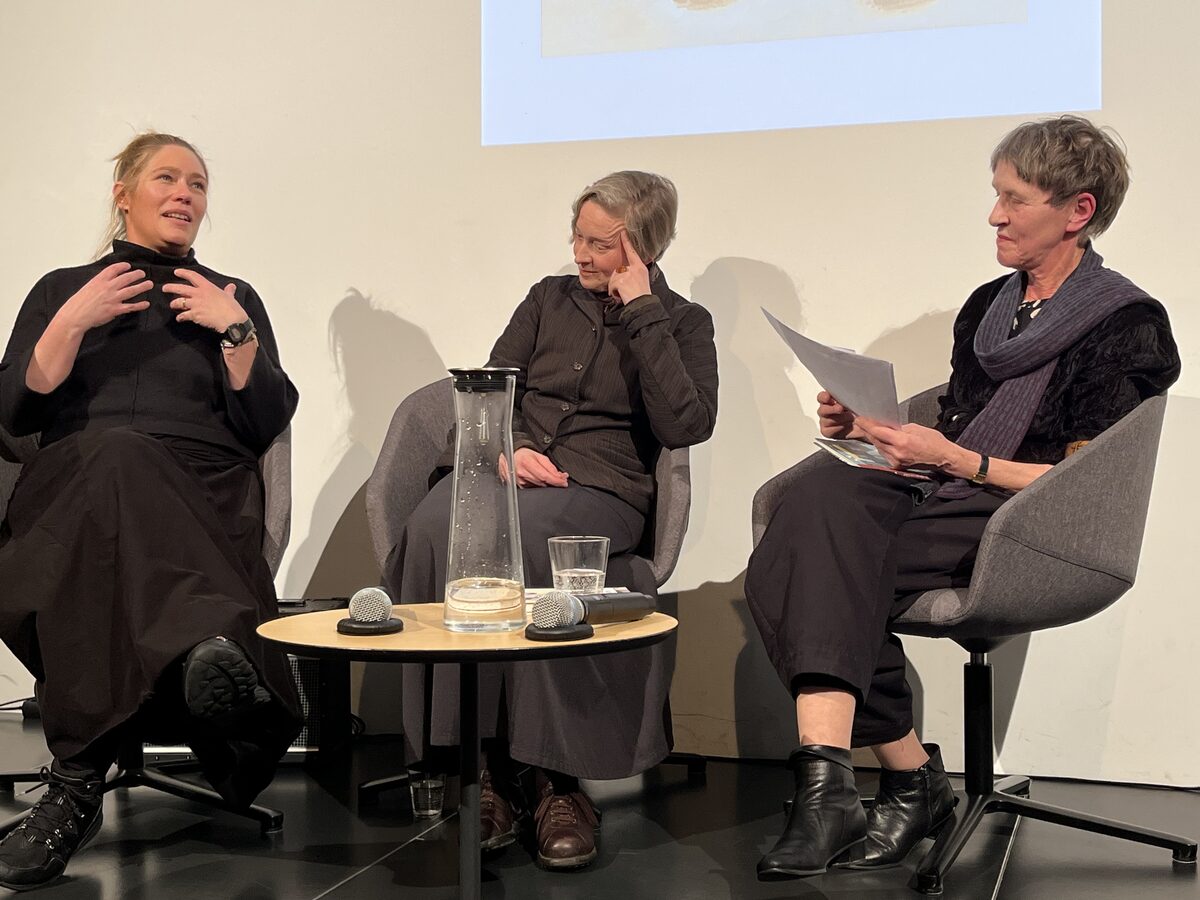 Werkstattgespräch mit Ulrike Möltgen, Isabel Kreitz und Sabine Wilharm