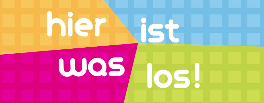 Logo des Sommerferienprogrammes in den Farben Orange, Blau, Pink und Grün. Logo des Sommerferienprogrammes in den Farben Orange, Blau, Pink und Grün.