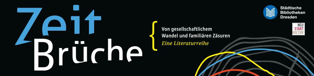 Grafik der neuen literarischen Reihe Zeitbrüche: Von gesellschaftlichem Wandel und familiären Zäsuren - Eine Literaturreihe Grafik der neuen literarischen Reihe Zeitbrüche: Von gesellschaftlichem Wandel und familiären Zäsuren - Eine Literaturreihe