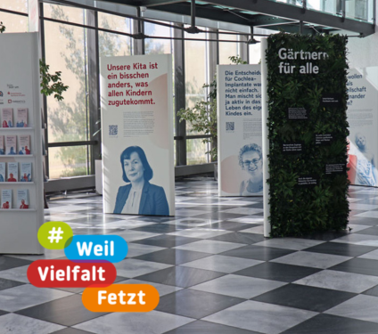 Vernissage: #WeilVielfaltfetzt